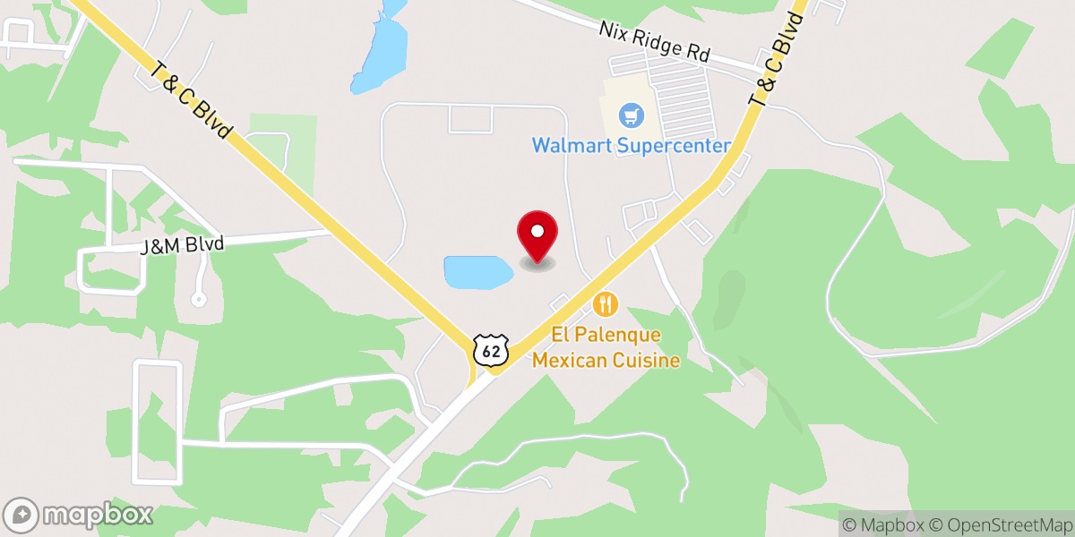 Map showing location of Christ In You Tabernacle