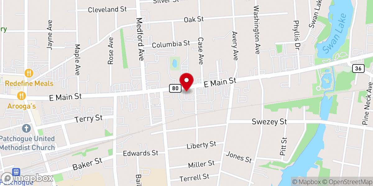 Map showing location of Ministerio Redes