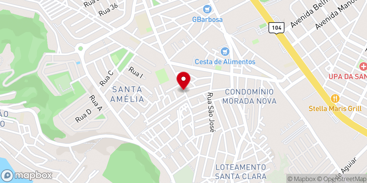 Map showing location of Igreja Batista Vale Dos Rios Maceió