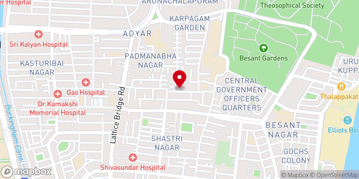 Map showing location of The Pentecostal Mission