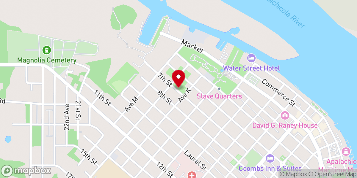 Map showing location of Holy Family Senior Center