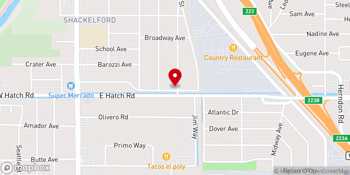 Map showing location of Templo El Buen Samaritano Asambleas de Dios EBS., (E.B.S.)