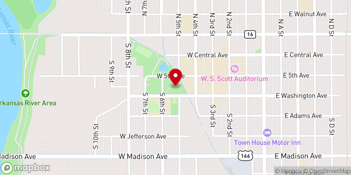 Map showing location of Paris Park