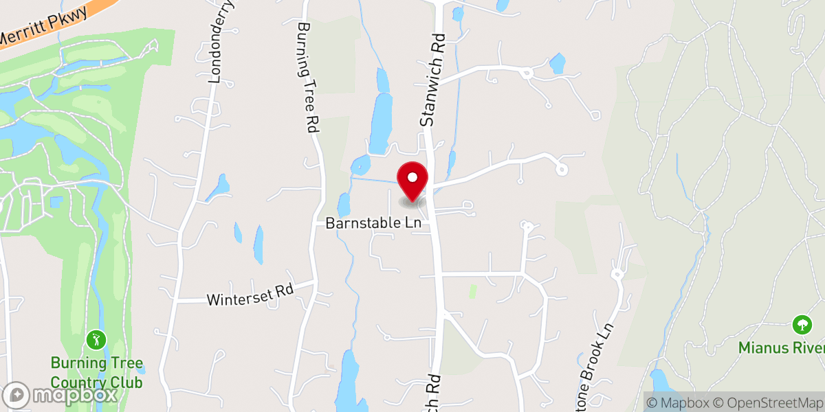 Map showing location of Dingletown Community Church