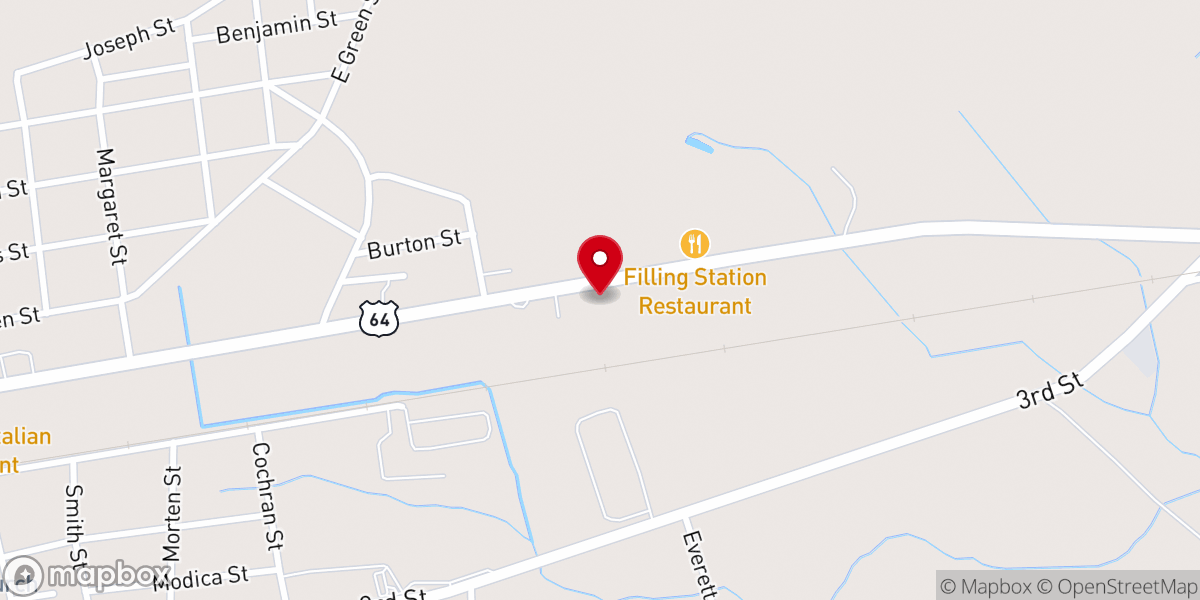 Map showing location of Jeremiah Open Door Christian Center Church