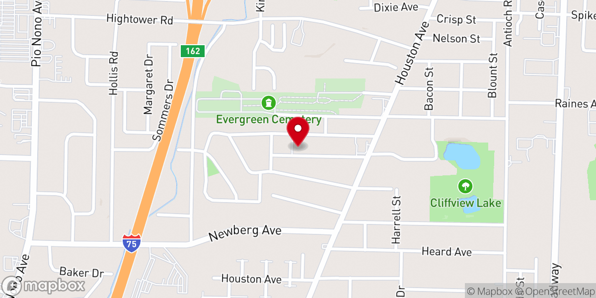 Map showing location of Warehouse Ministries International Inc