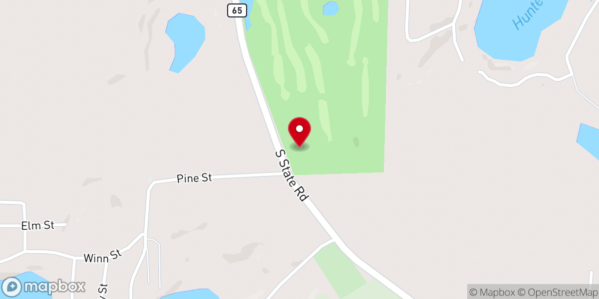 Map showing location of Our Saviour's Lutheran Church