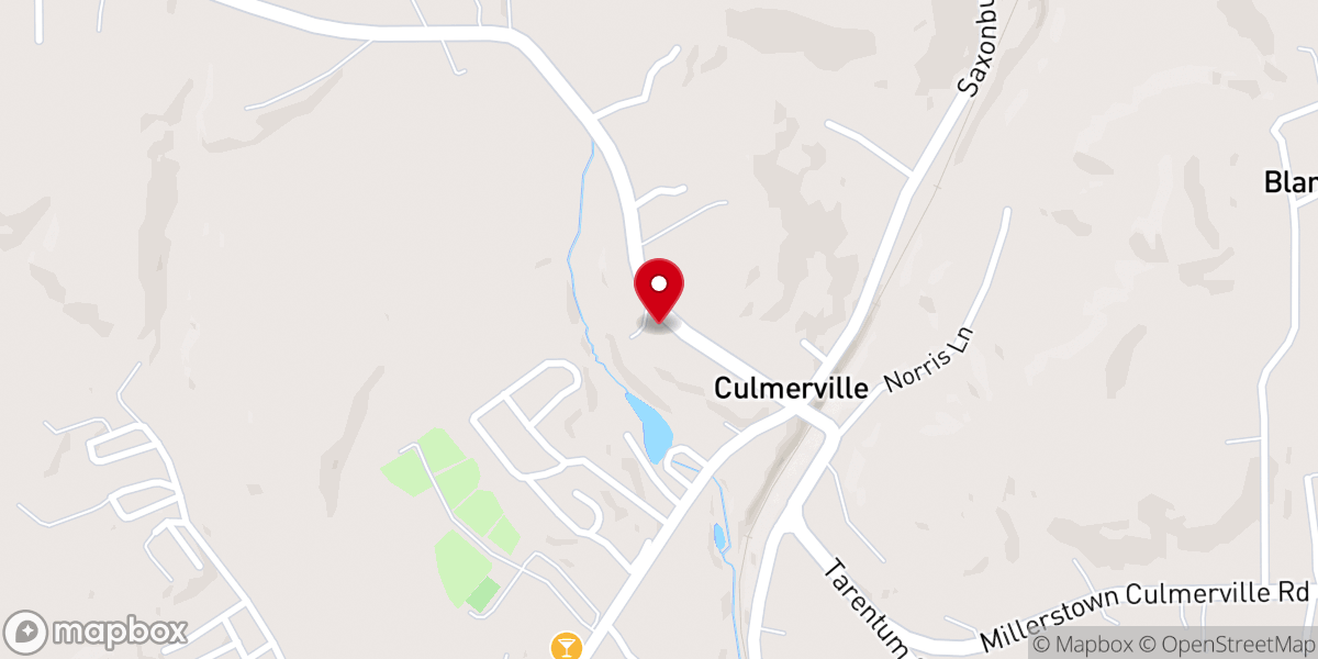 Map showing location of Zottola's Pub and Eatery