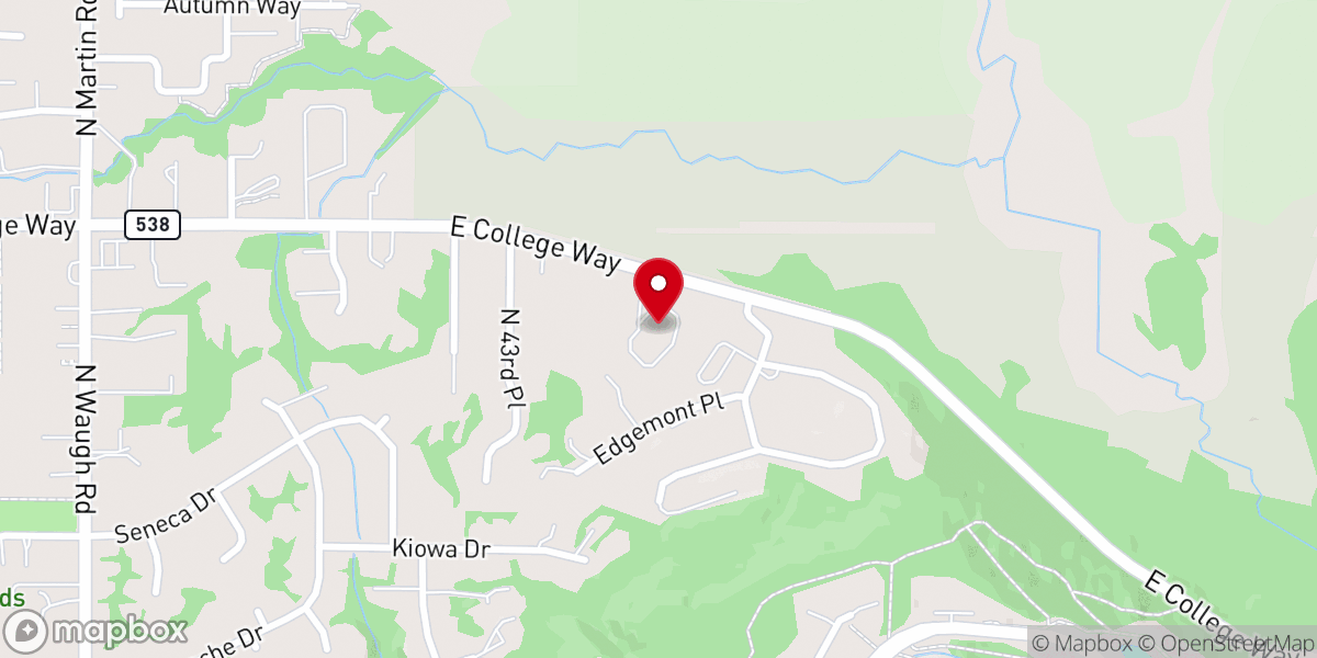 Map showing location of Grace Presbyterian Church