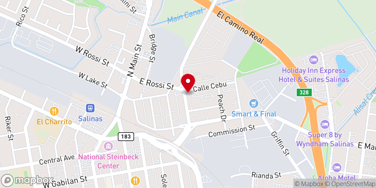 Map showing location of Iglesia De Cristo El Roi