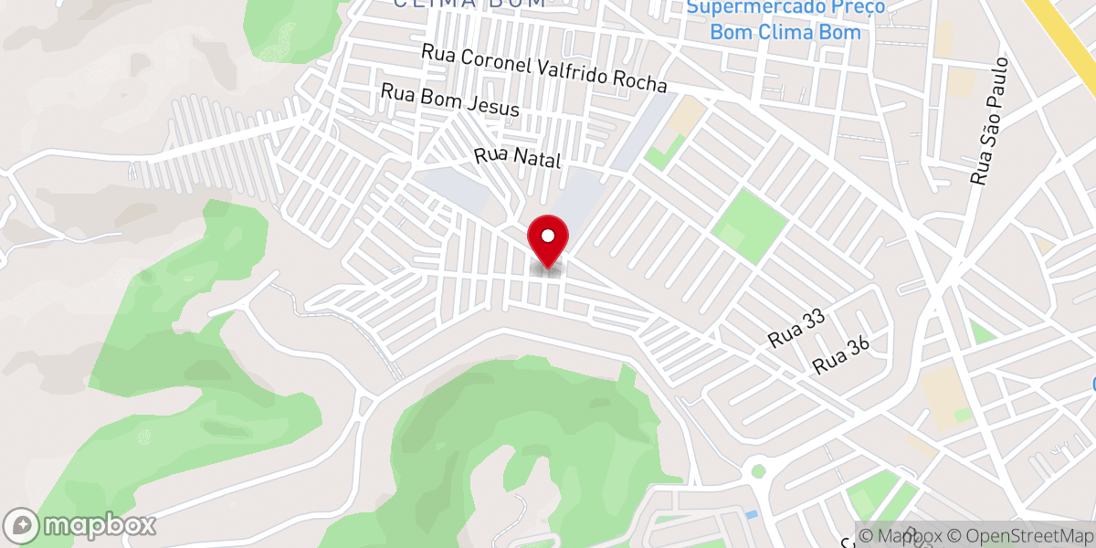Map showing location of Igreja Pentecostal Casa de Oração da Família