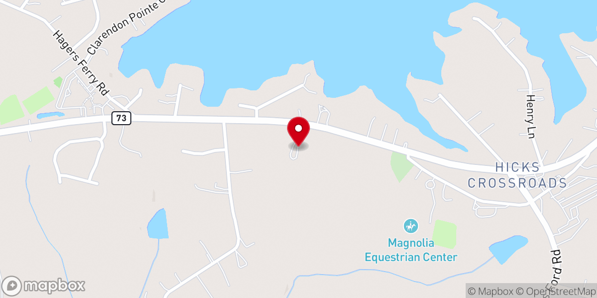 Map showing location of The Ivory Barn