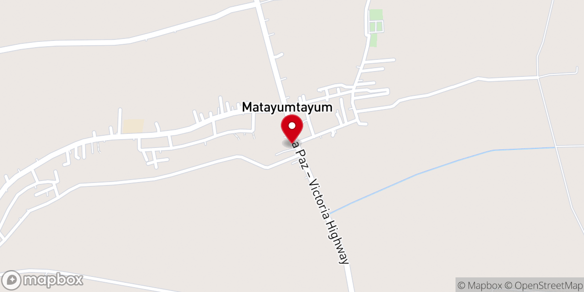 Map showing location of Roman Catholic Church