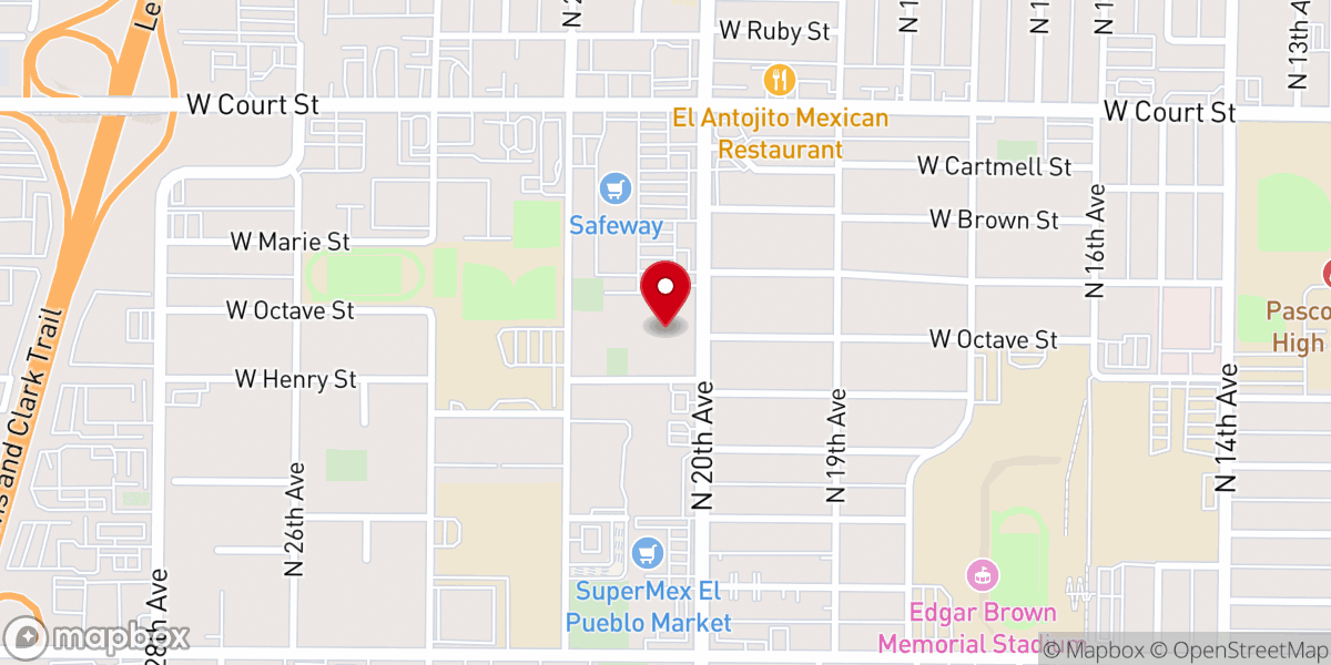 Map showing location of Fountain of Grace