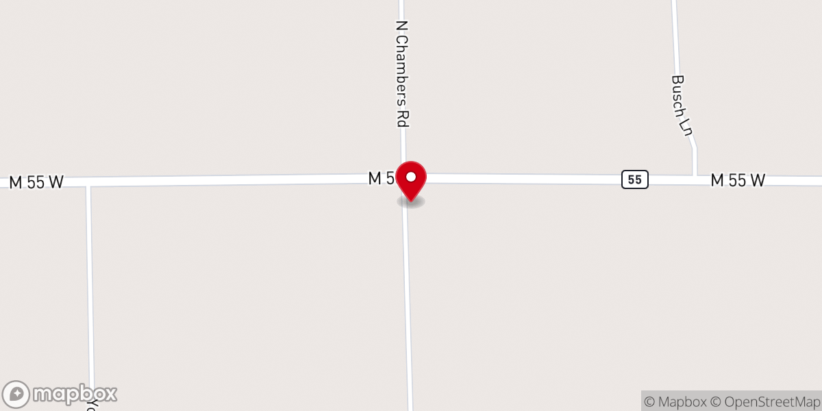 Map showing location of Bible Believers Baptist Church of Tawas City