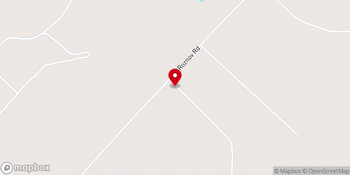 Map showing location of Big Spring Hill Church