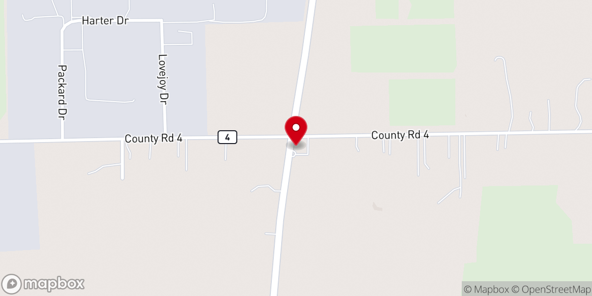 Map showing location of Living Stones Ministries
