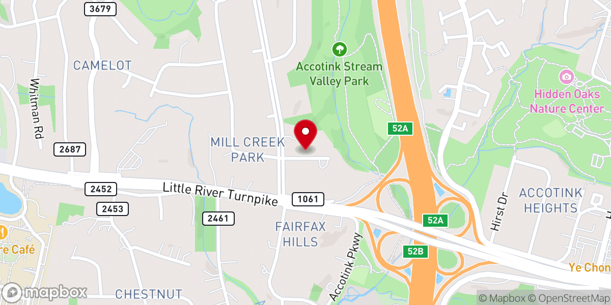 Map showing location of Educational Theatre Company