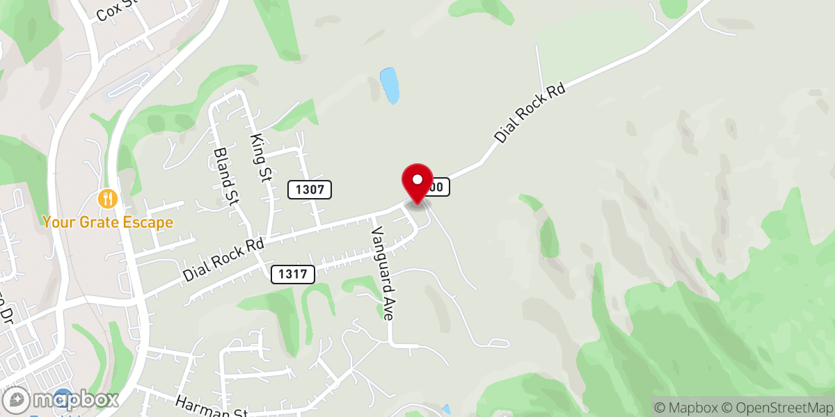 Map showing location of New Covenant Fellowship Church of God