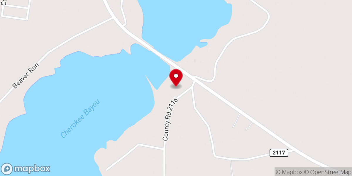 Map showing location of Harris Chapel Church of Christ
