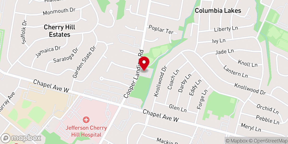 Map showing location of St Michael's Ukrainian Church