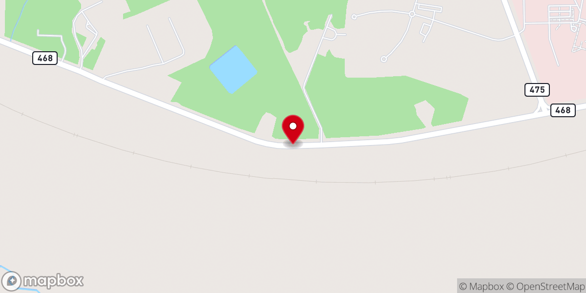Map showing location of Church of the Vine