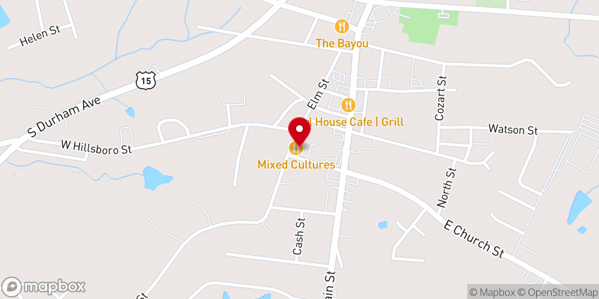 Map showing location of Creedmoor Shoppes