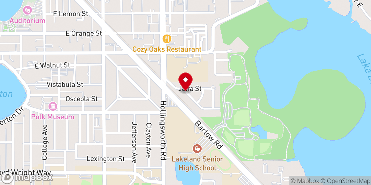 Map showing location of Run with Fire Ministries Inc
