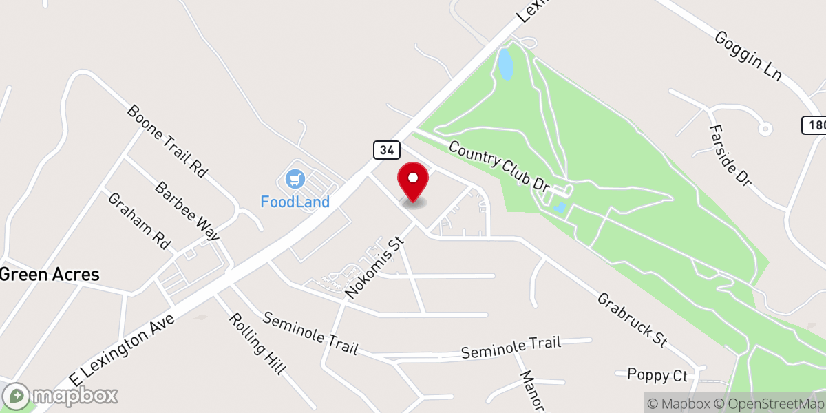 Map showing location of Bowman Barry