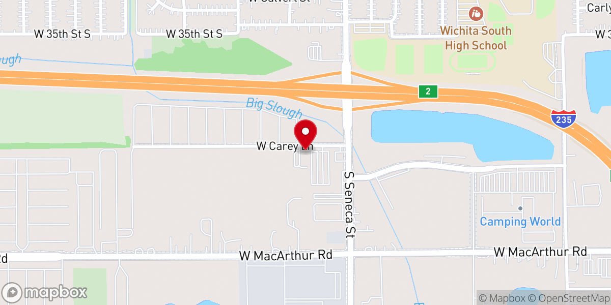 Map showing location of Berean Assembly Ministries Inc