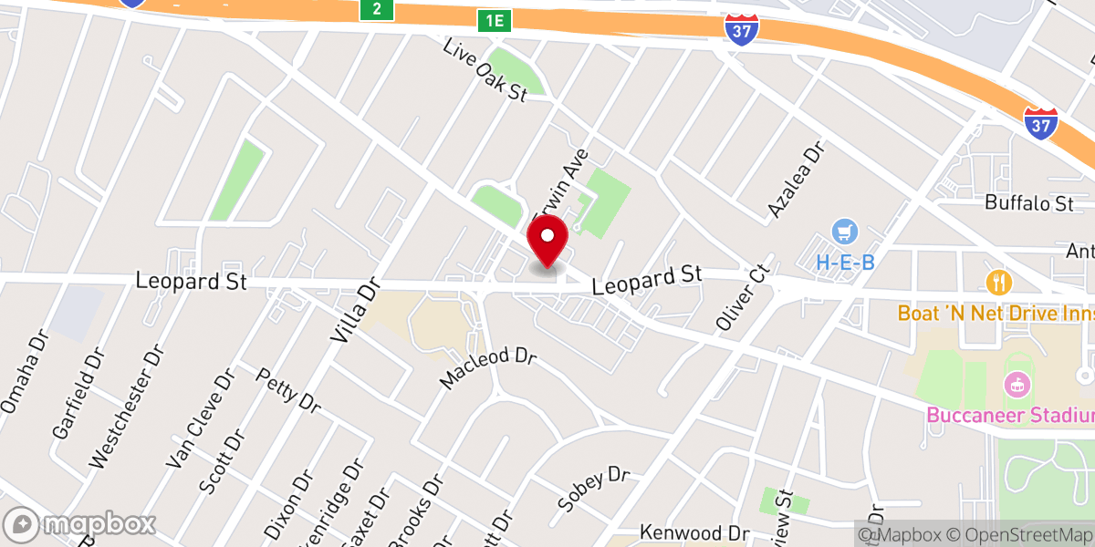 Map showing location of The Light of the World Church