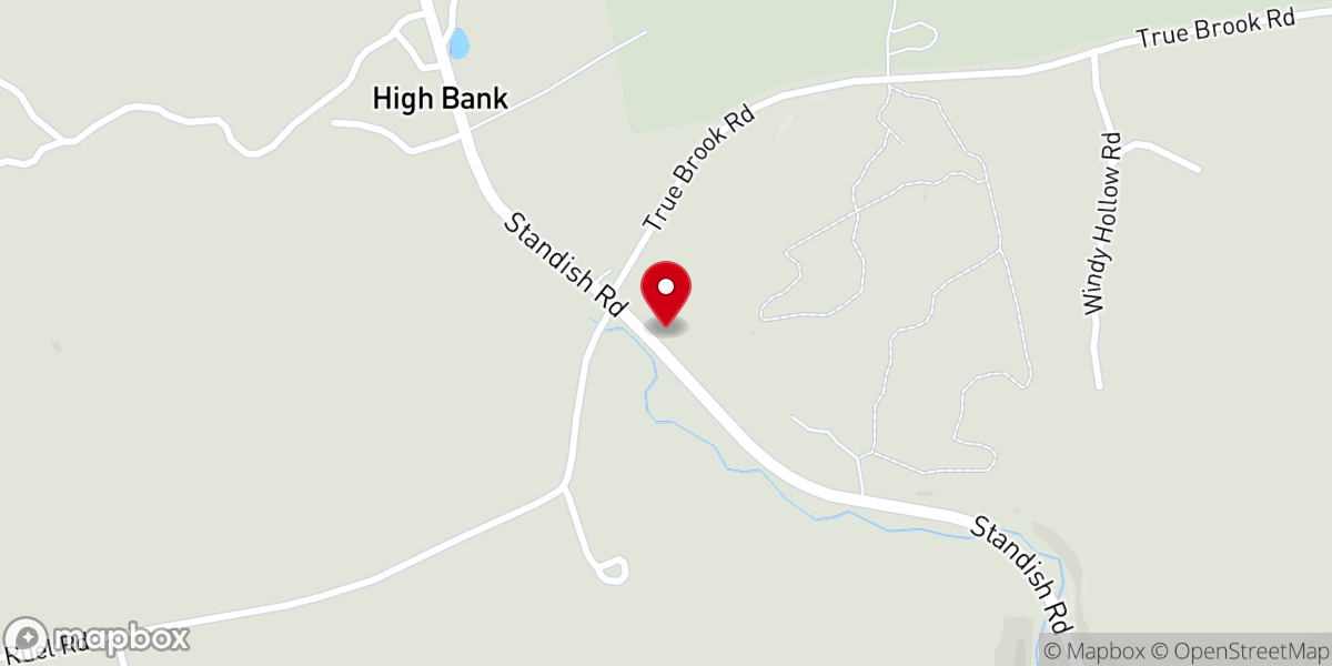 Map showing location of High Banks Seventh-Day Adventist Church