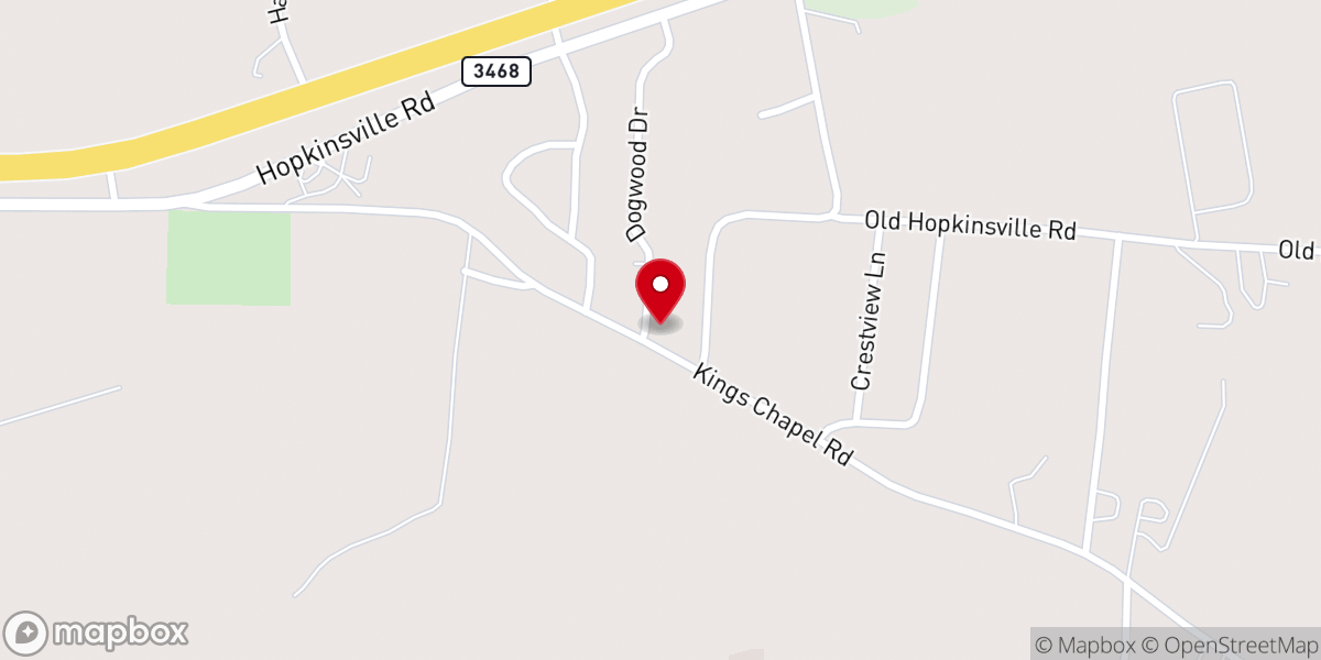 Map showing location of Methodist North Cadiz