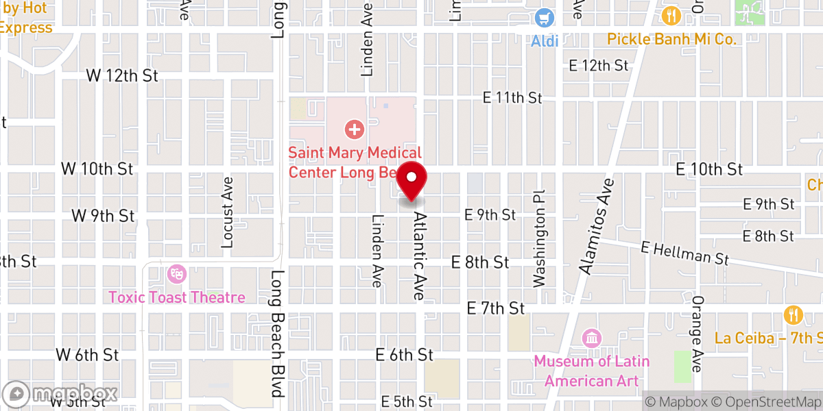 Map showing location of Church of Pentecost
