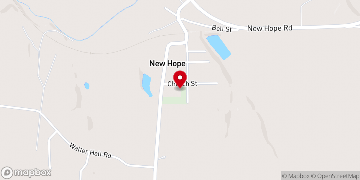 Map showing location of St. Vincent de Paul Catholic Church