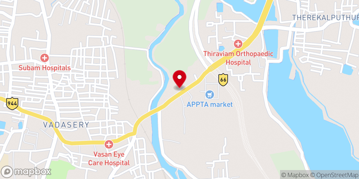 Map showing location of Apostolic Revival Church Deliverence Center