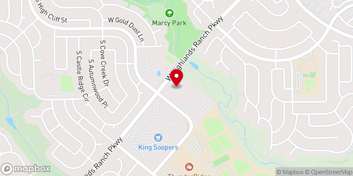 Map showing location of Holy Cross Lutheran Church