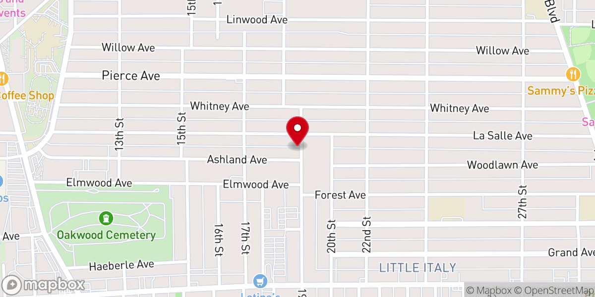 Map showing location of Victory Bible Baptist Church