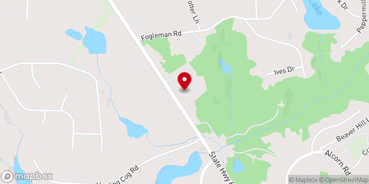 Map showing location of The Summit Church Oak Ridge
