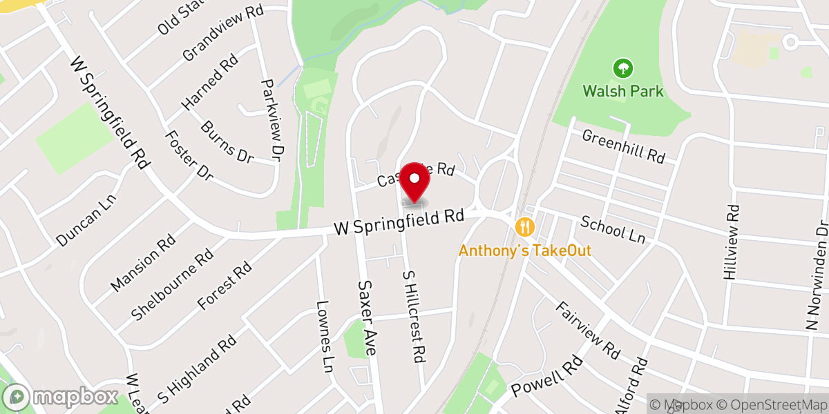Map showing location of Church of the Redeemer (Episcopal)