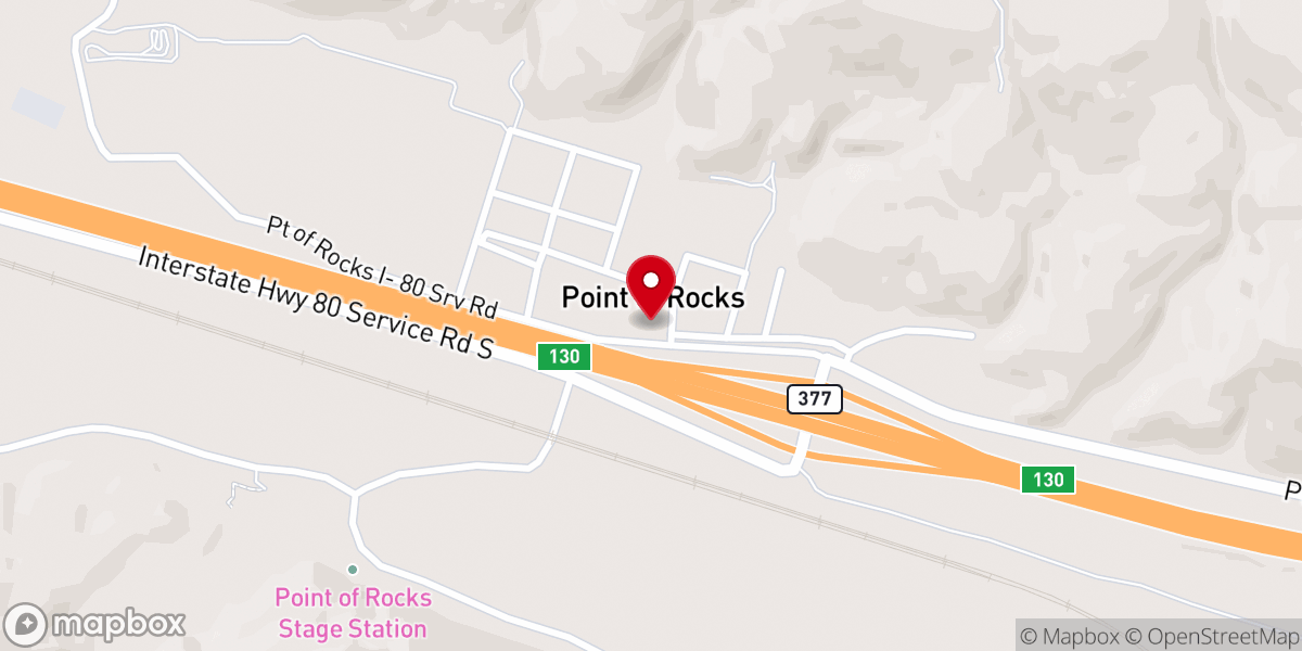 Map showing location of Varley Mercantile