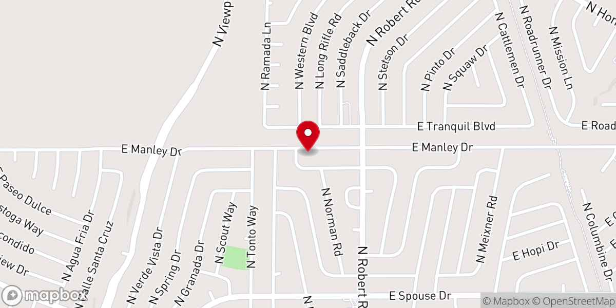 Map showing location of Mountain Valley Church of God