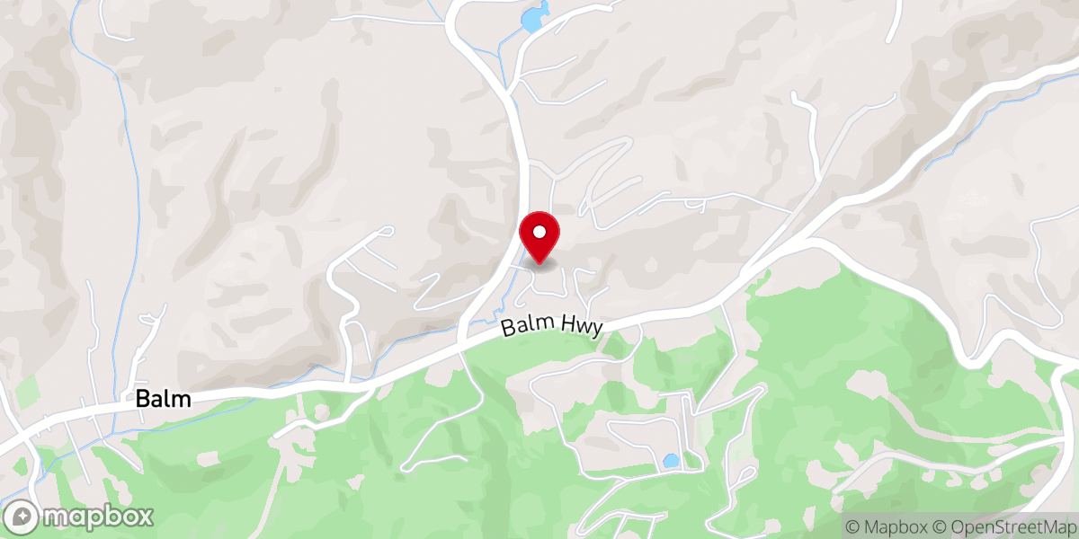Map showing location of The Barn at Cornerstone