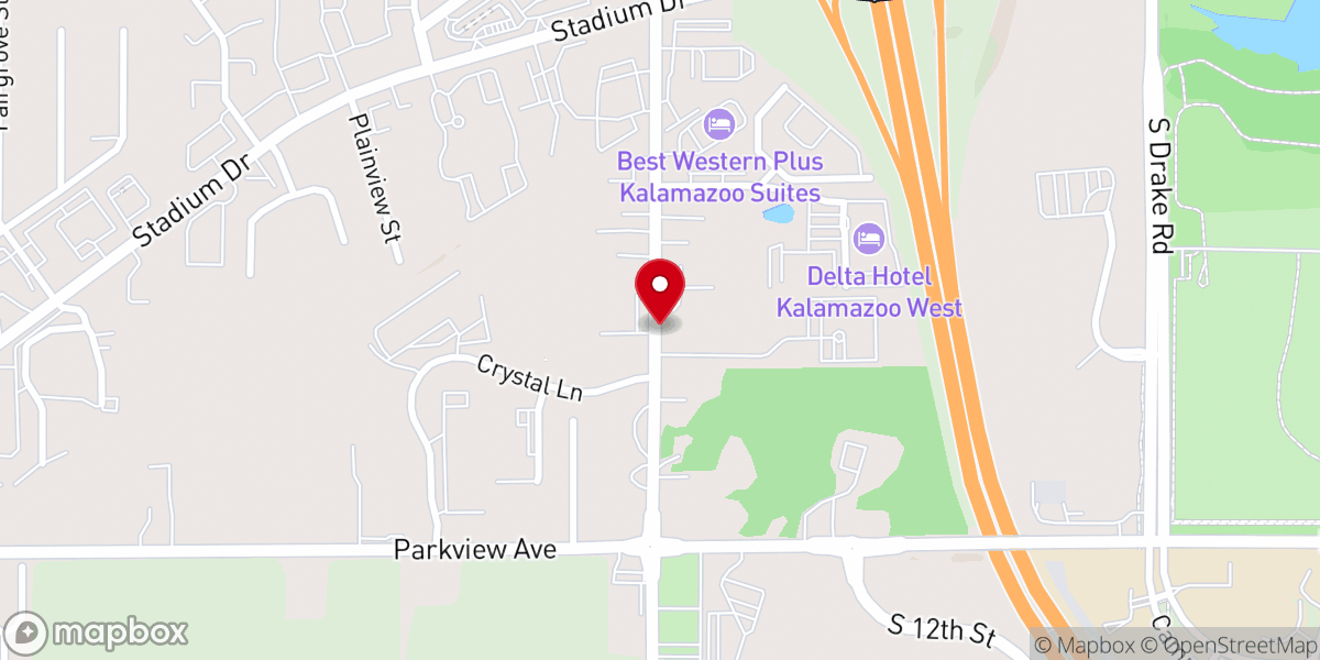 Map showing location of Heritage Christian Reformed Church