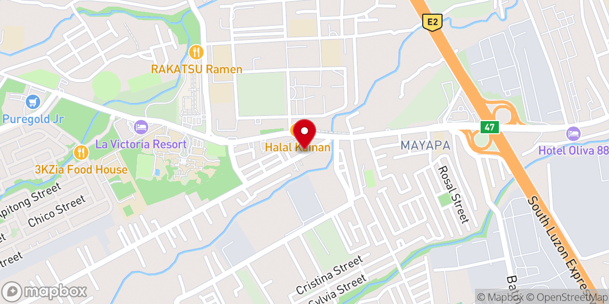 Map showing location of United Pentecostal Church