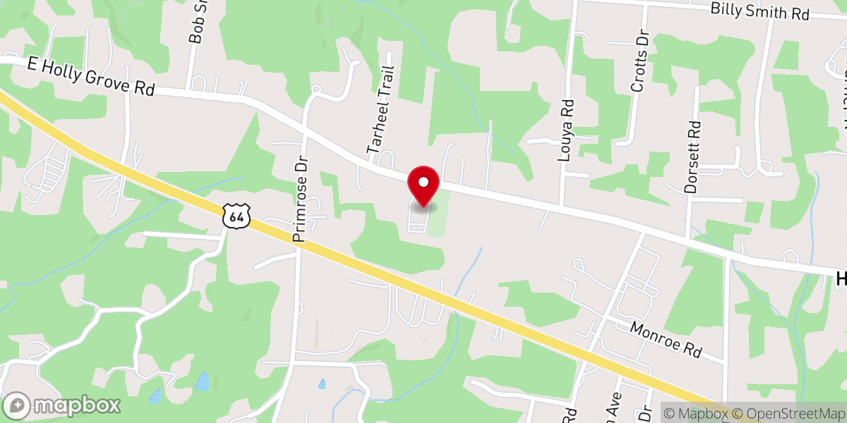 Map showing location of Mt Tabor United Church of Christ
