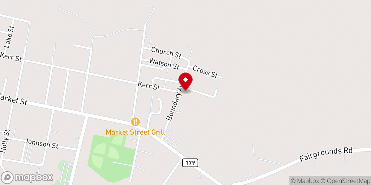 Map showing location of Glorious Church of Jesus Christ of the Apostolic Faith