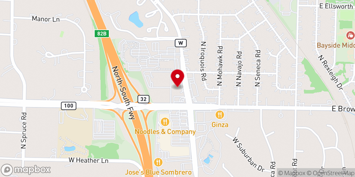 Map showing location of Tangle Ministries Inc