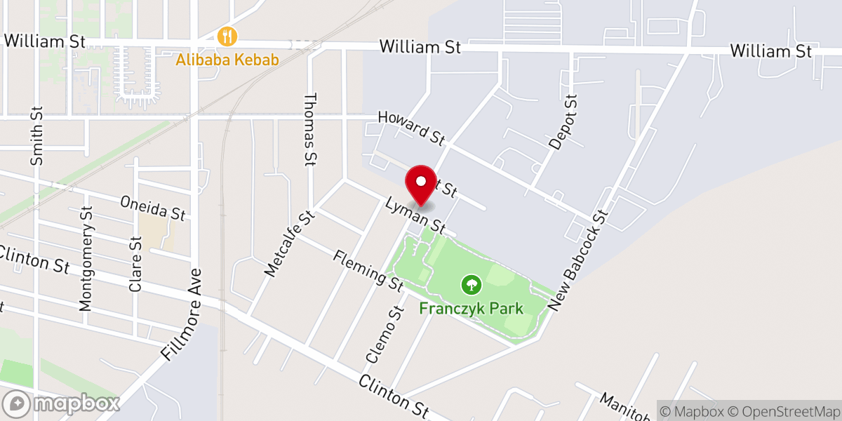 Map showing location of Love Alive Fellowship Baptist Church