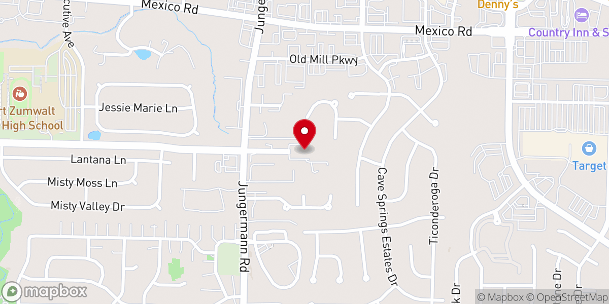 Map showing location of Bethel United Pentecostal Church